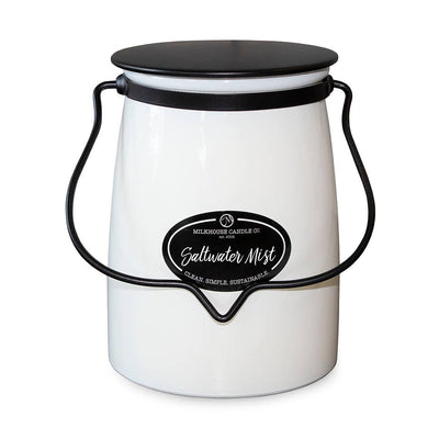 Milkhouse Butter Jar Candle 22 oz - Saltwater Mist