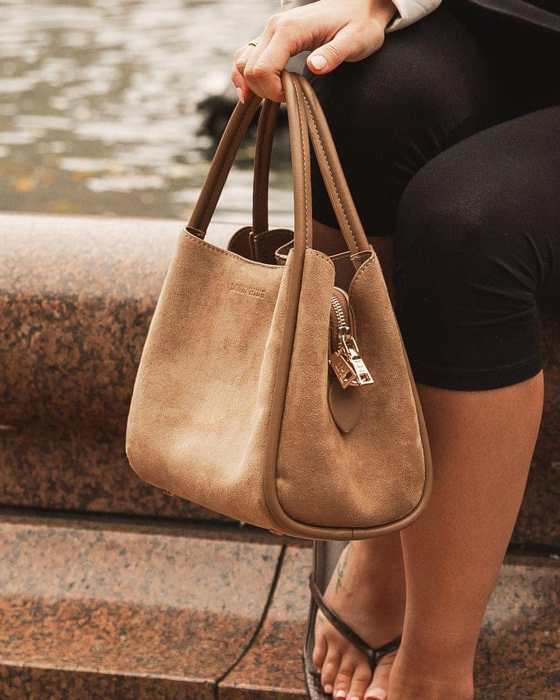 Louenhide Steffie Suede Mini Tote Bag
