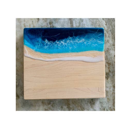 Small Maple Cheese Board - Ocean