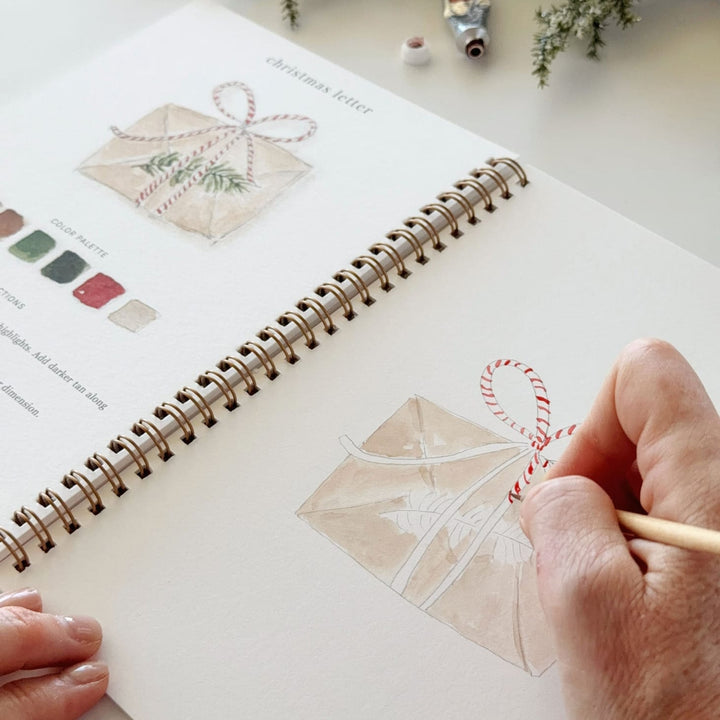 Emily Lex Studio Classic Christmas Watercolor Workbook Emily Lex Studio Classic Christmas Watercolor Workbook Books