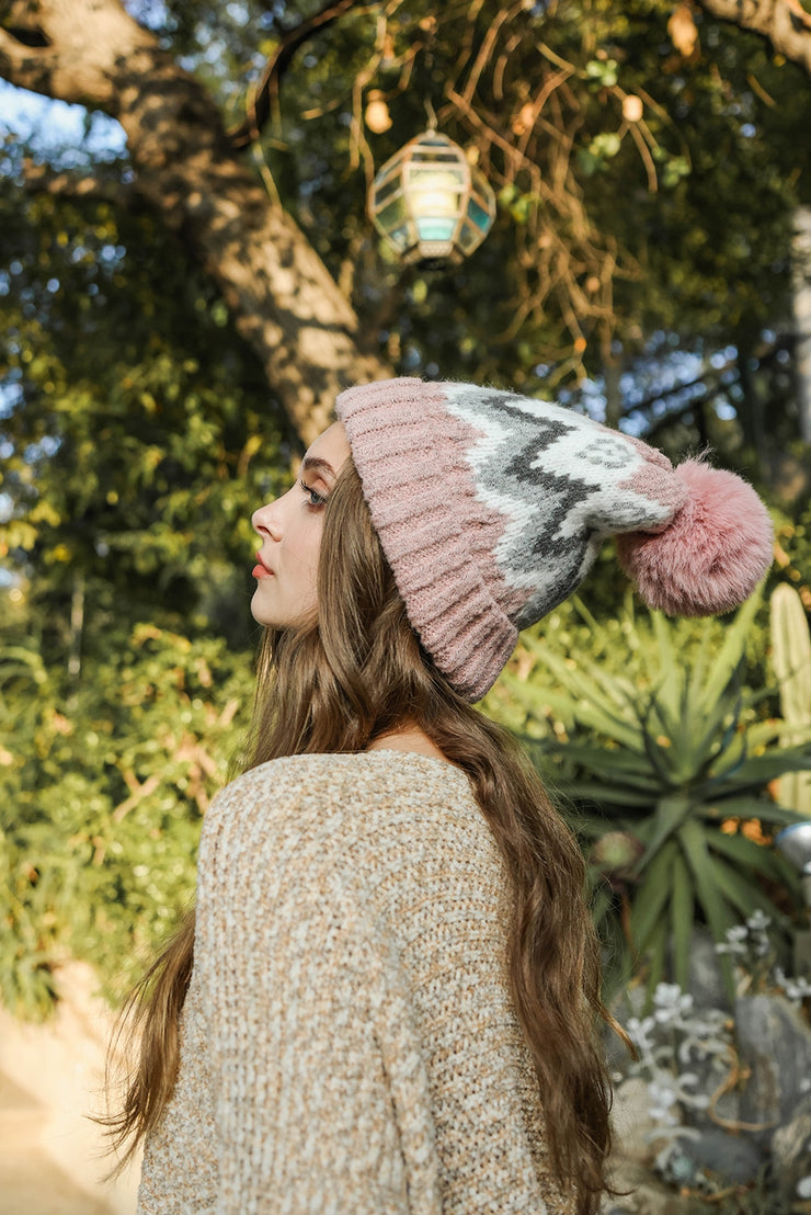 Winter Wanderer Pom Hat