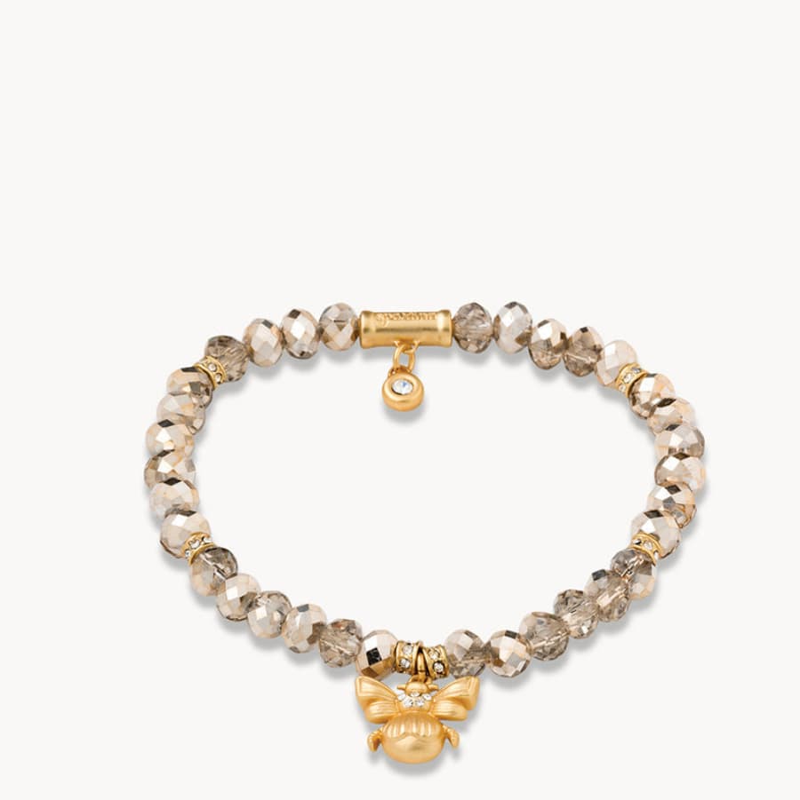 Spartina 449 Bee Bracelet – Rose Sparkle Spartina 449 Bee Bracelet | Rose Sparkle 6mm Stretch Bracelet