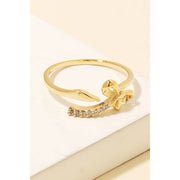 Bow Moment Adjustable Ring
