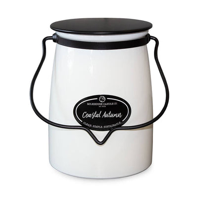 Milkhouse Butter Jar Candle 22 oz - Coastal Autumn