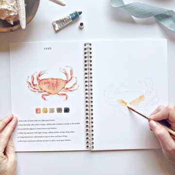 Emily Lex Studio Watercolor Seaside Workbook