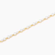 Dot to Dot Diamond Tennis Bracelet