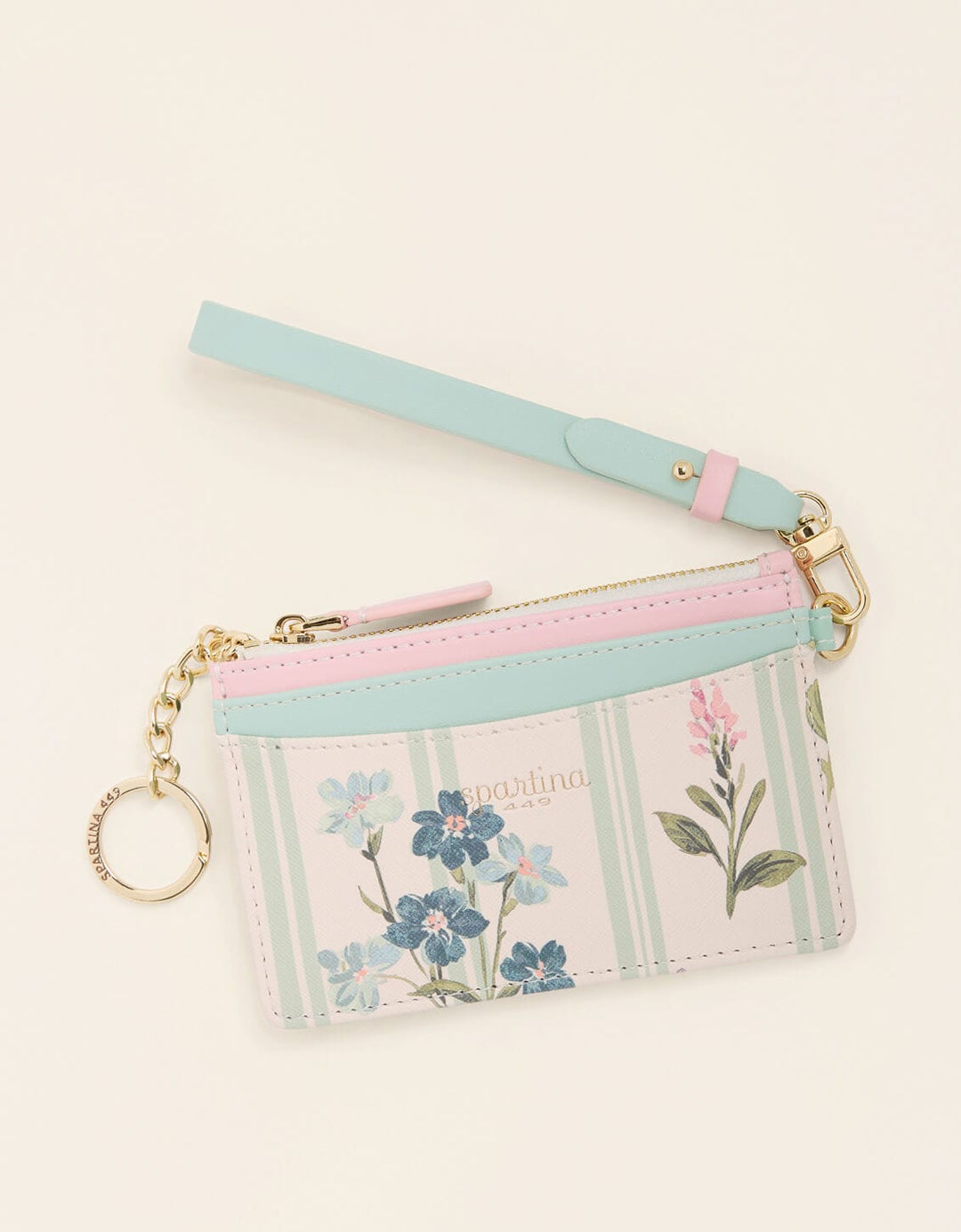 Spartina 449 Slim Card Coin Purse – Blooming Stripe Spartina 449 Slim Card Coin Purse | Blooming Stripe Bags
