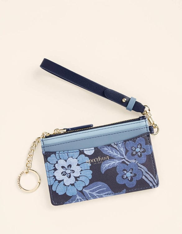 Spartina 449 Slim Card Coin Purse – Japonica Floral Navy Spartina 449 Slim Card Coin Purse | Japonica Floral Navy Bags