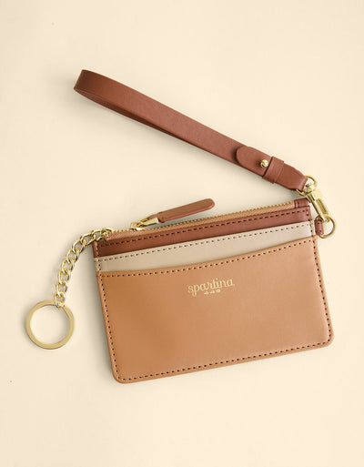 Spartina 449 Slimcard Coinpurse Brown Sugar