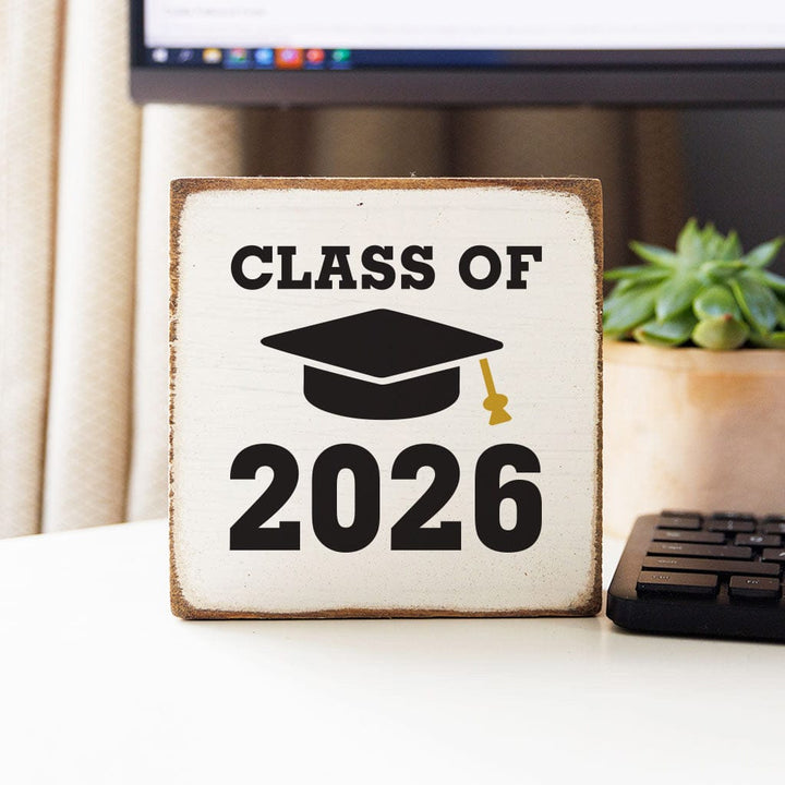 Class Of 2026 Block Sign