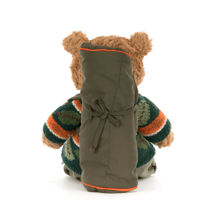 Jellycat Bartholomew Bear Hiking Outfit