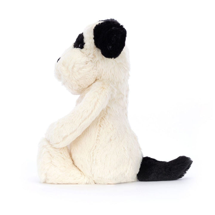 Jellycat Bashful Medium Black and Cream Puppy