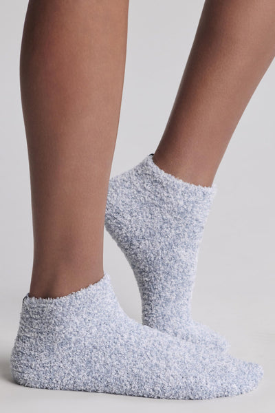 Barefoot Dreams CozyChic Heathered Tennis Socks