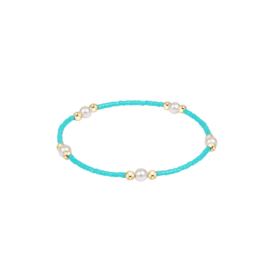 Enewton Hope Purpose Pearl Bracelet - Turquoise