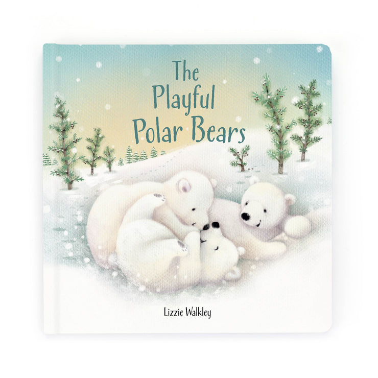 Jellycat Playful Polar Bears Book