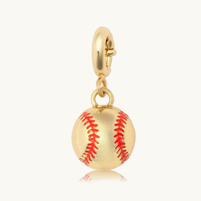 Little Words Project Charm - Baseball