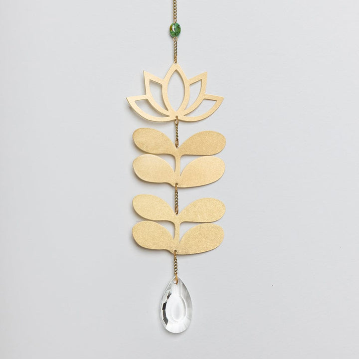 Suncatcher - Lotus &amp; African Turquoise