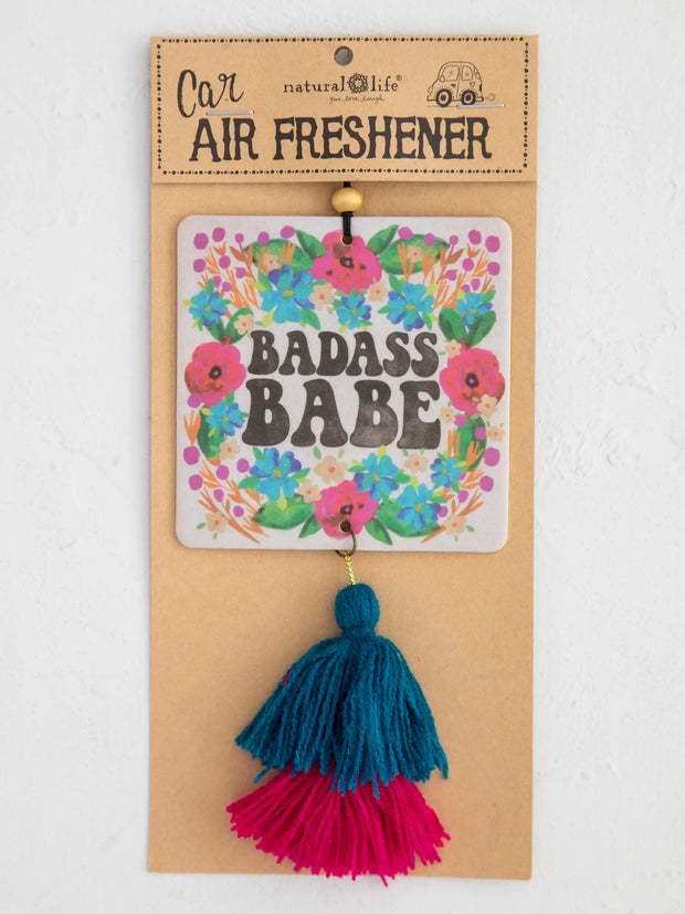 Bad Ass Babe Car Air Freshener