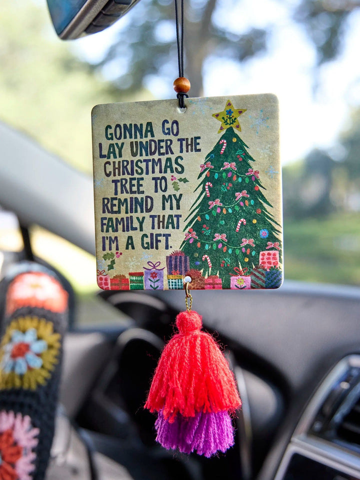 Natural Life Car Air Freshener - Christmas Tree Christmas Tree Car Air Freshener – Festive Stocking Stuffer Home