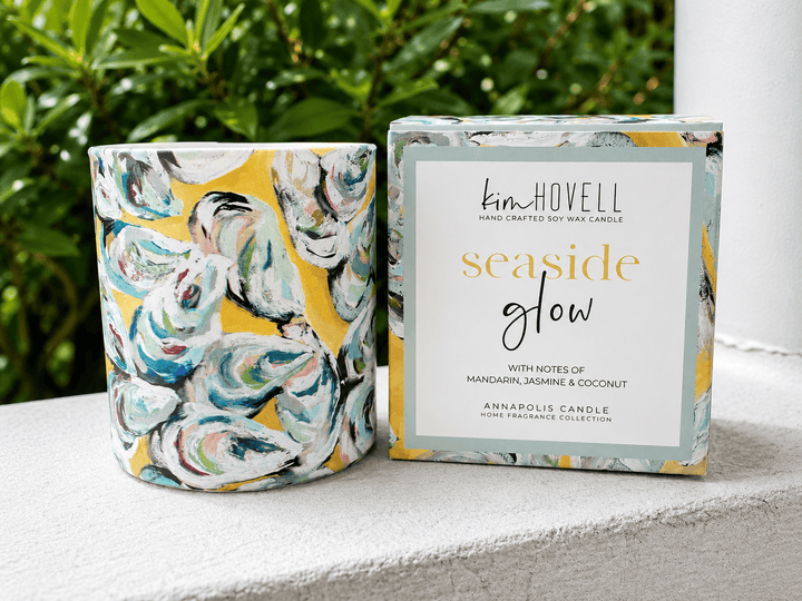 Seaside Glow Boxed Candle – Kim Hovell x Annapolis Candle