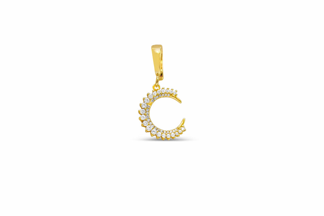 Celestial Moon Clip-on Charm