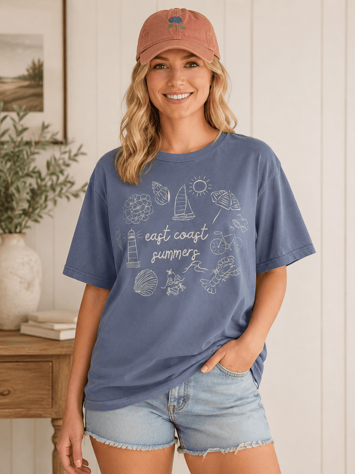 Hydrangea Embroidered Icon Hat