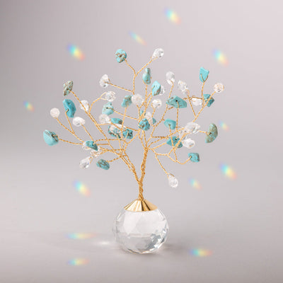 Scout Curated Wears Suncatcher Tree of Life - Turquoise