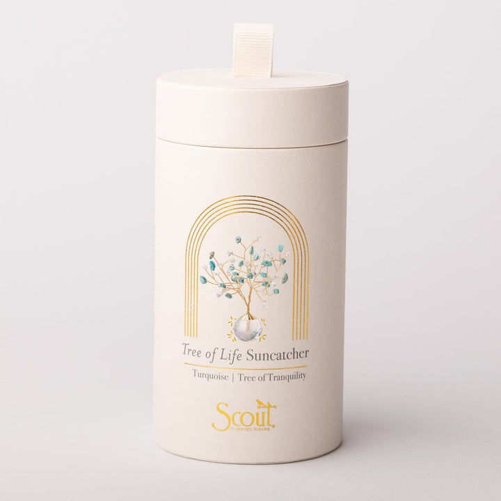 Scout Curated Wears Suncatcher Tree of Life - Turquoise