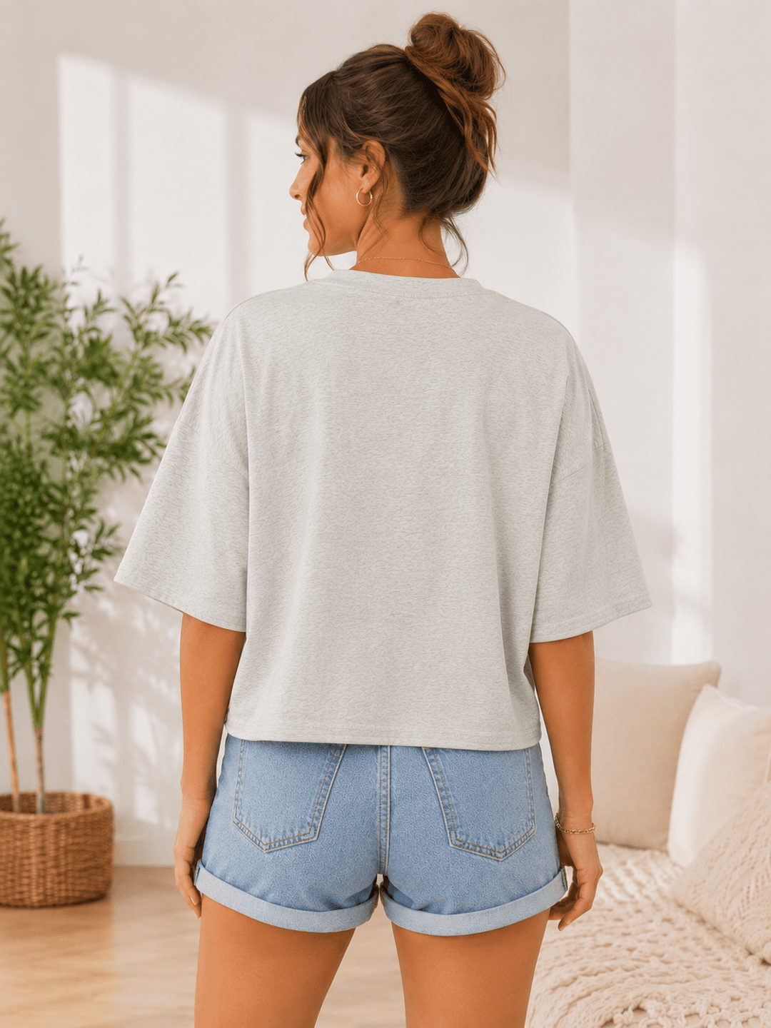 Americana Clothesline Boxy Tee