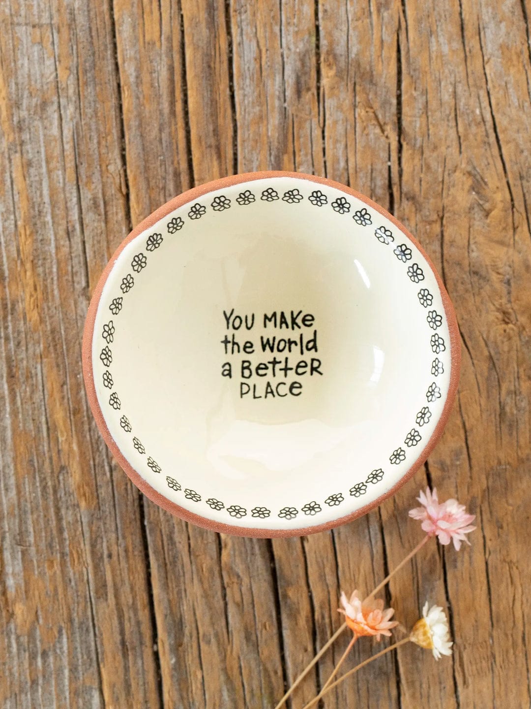 You Make the World a Better Place Tiny Trinket Dish
