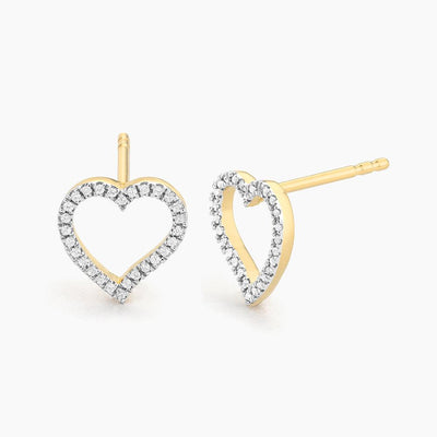 Take Heart Diamond Earrings