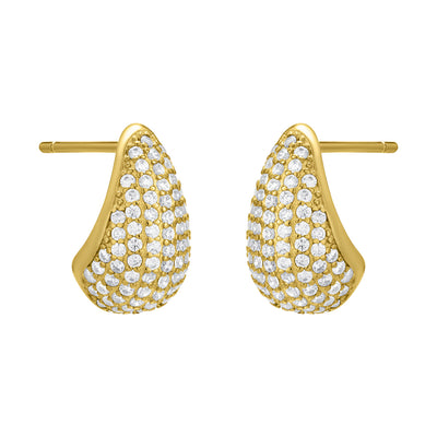 FYB Anise Teardrop Studs - Gold
