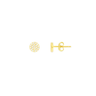 FYB Crystal Juliet Studs - Gold