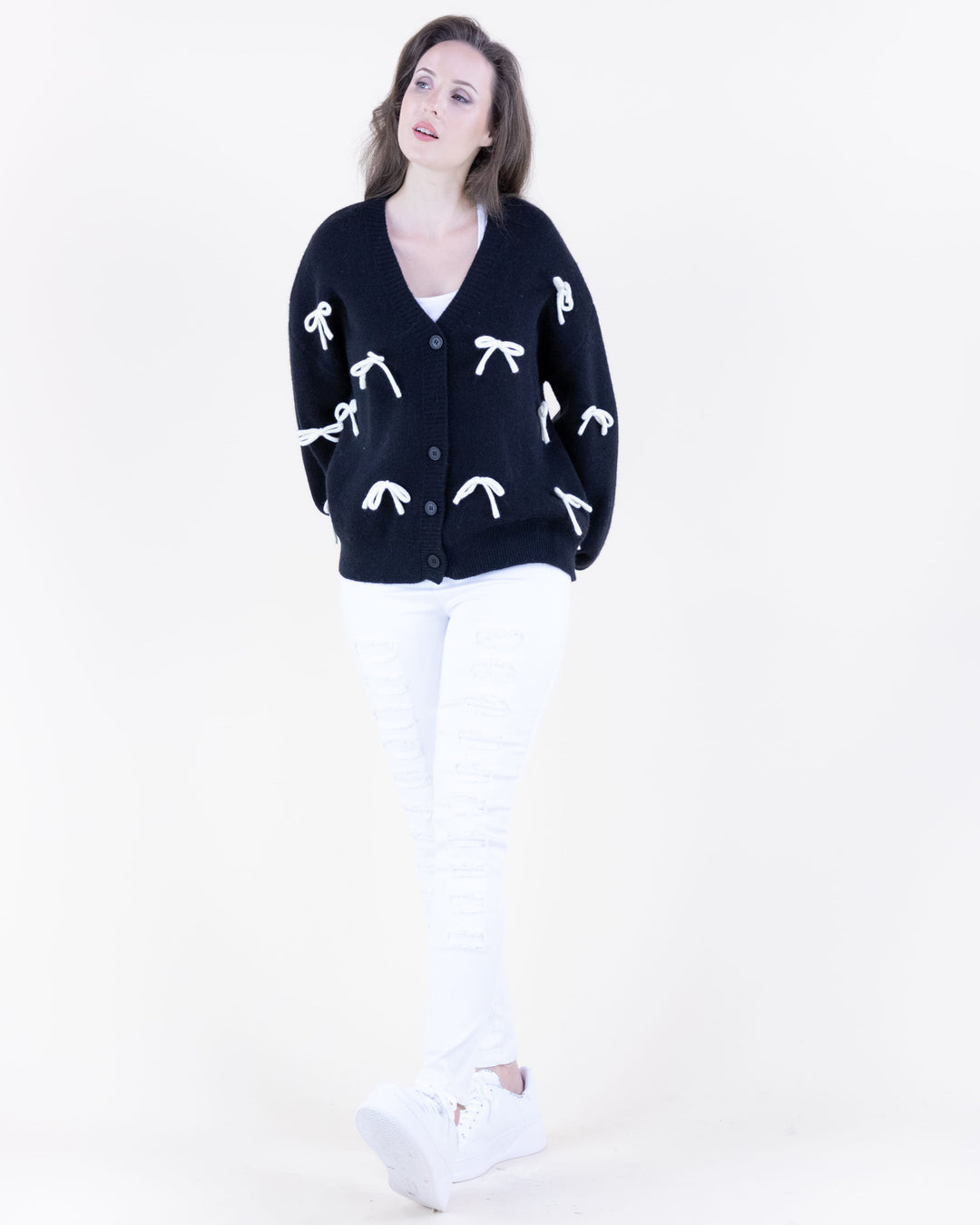 Bow Babe Cardigan Bow Babe Cardigan Tops