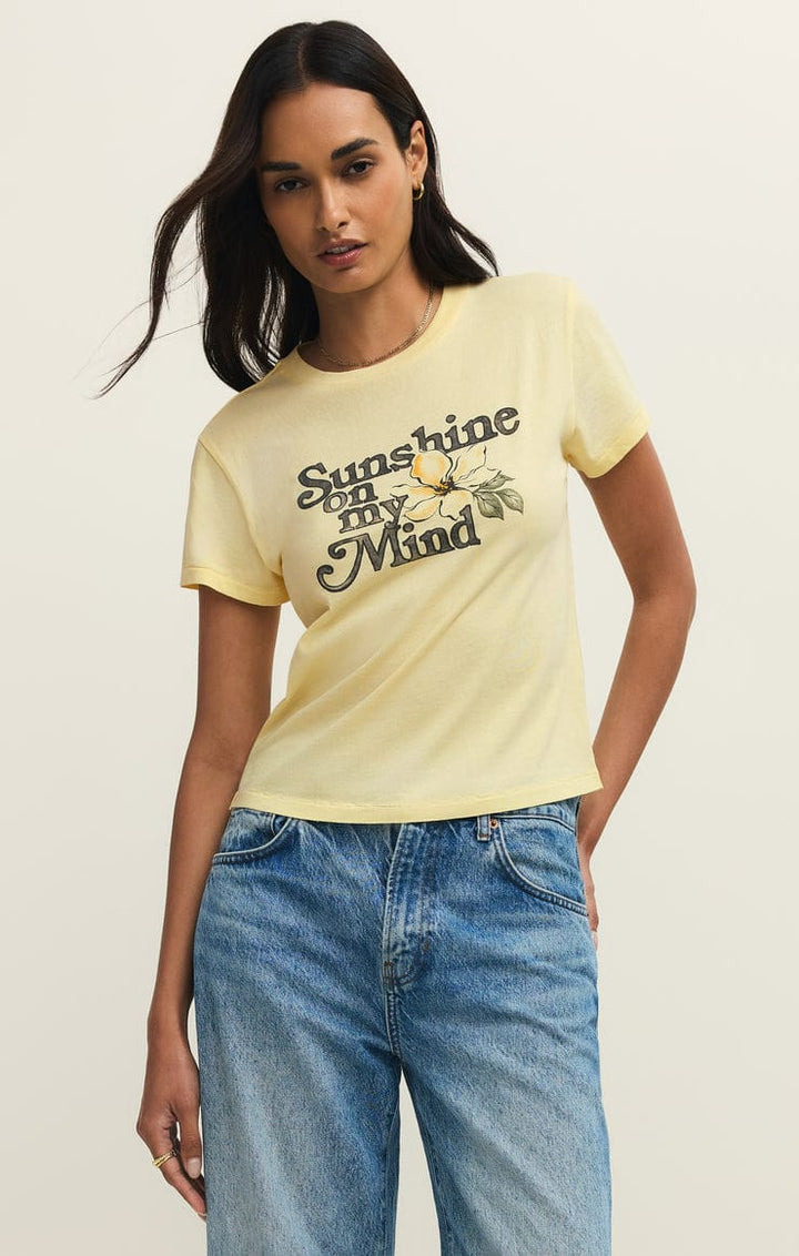 Z Supply Shine Tourist Tee in Sunnyside