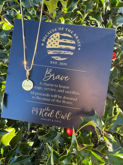 PREORDER: Because of the Brave Giveback Necklace