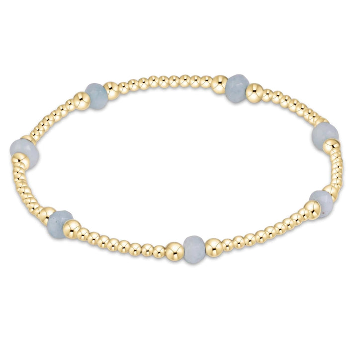 Enewton Purpose Gemstone 4mm Gold Filled Bracelet Enewton Purpose Gemstone 4mm Gold Filled Bracelet Bracelet