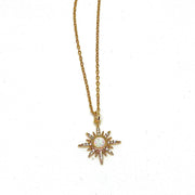 Starburst Opal Necklace