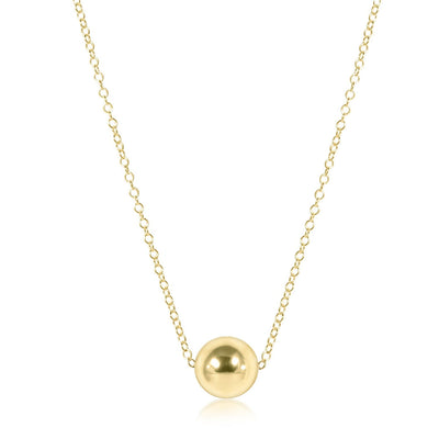 Enewton Classic 8mm Gold Ball Gold Filled Necklace