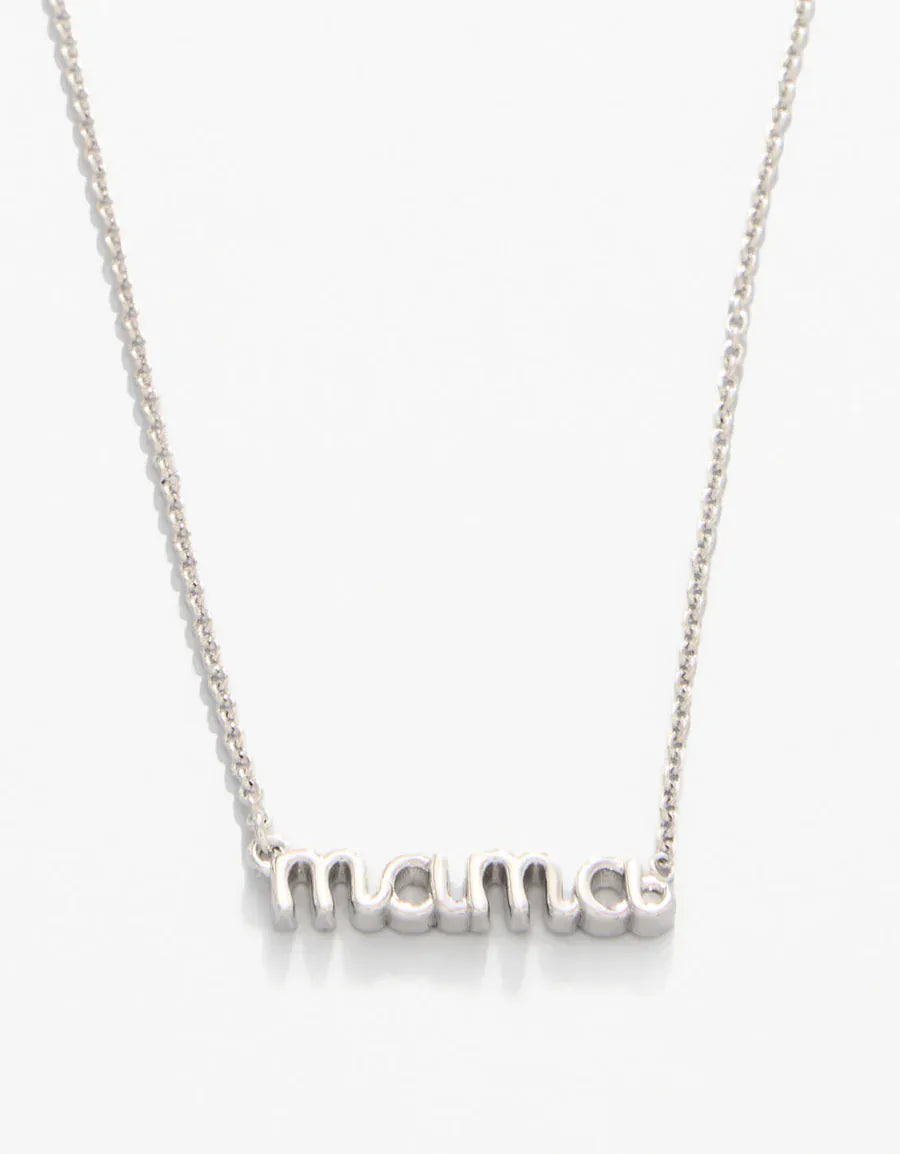 Spartina 449 Sea La Vie Thanks Mama/Script Necklace