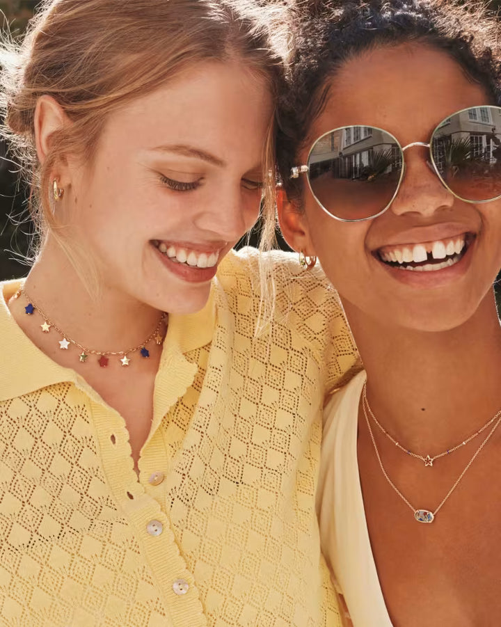 Kendra Scott Mini Cassidy Gold Pendant Necklace