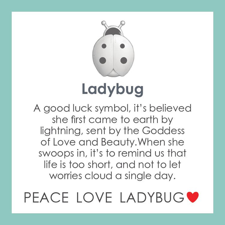 Lola Ladybug Pendant - All Gold