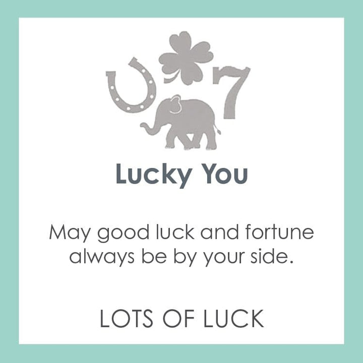 Lola Lucky You Pendant - All Gold