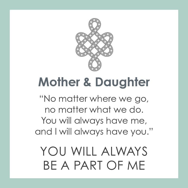Lola Mother &amp; Daughter Pendant - All Gold