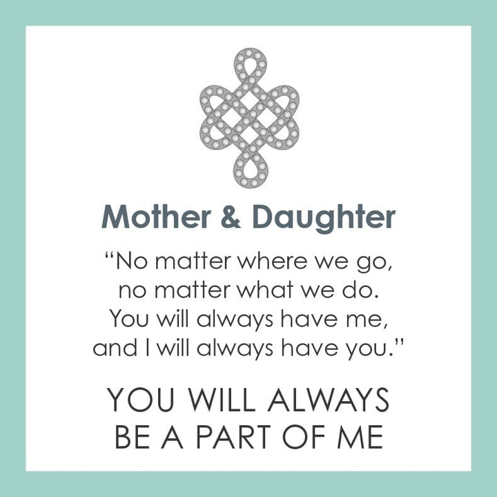 Lola Mother &amp; Daughter Pendant - All Gold