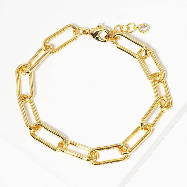 Paper Clip Bracelet for Charm Bar