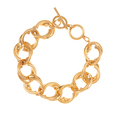 Mia Chain Link Toggle Bracelet