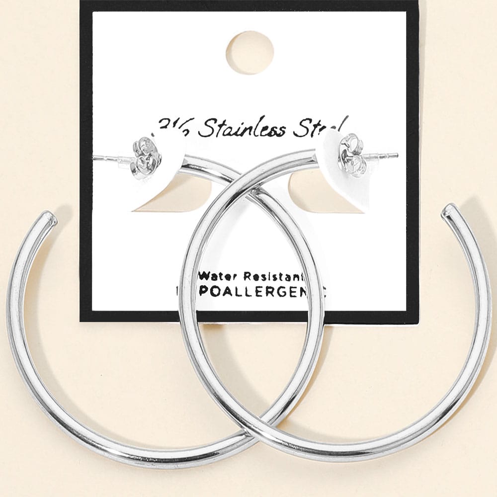 Classic Large Hoops