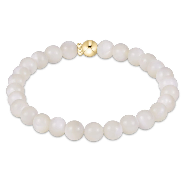 Enewton Classic 6mm Gold Filled Bracelet - Mother of Pearl Enewton Classic 6mm Gold Filled Bracelet - Mother of Pearl Bracelet