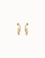 Uno de 50 Gold Nimbo Earrings
